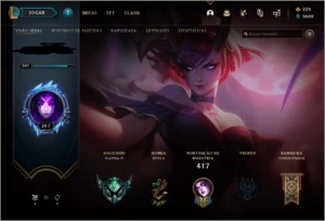 VENDO CONTA PLATINA NO LEAGUE OF LEGENDS LOL