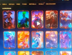 Conta lol platina várias últimates e mítica - League of Legends