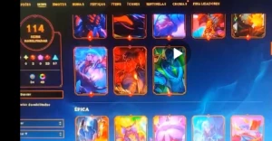 Conta lol platina várias últimates e mítica - League of Legends