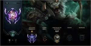 2 CONTAS-PLATINA E DIAMANTE NA PROMOÇÃO - League of Legends LOL