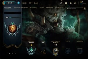 2 CONTAS-PLATINA E DIAMANTE NA PROMOÇÃO - League of Legends LOL