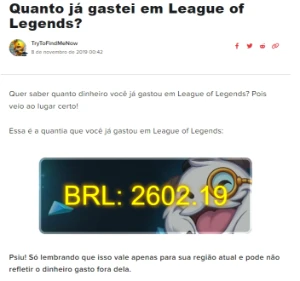 Conta LoL/MMR Mestre/Full Champs/Skins: 404/Ícones: 609 - League of Legends
