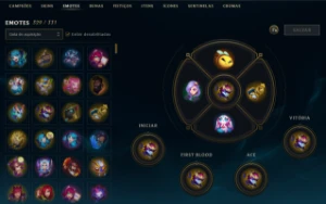 Conta LoL/MMR Mestre/Full Champs/Skins: 404/Ícones: 609 - League of Legends