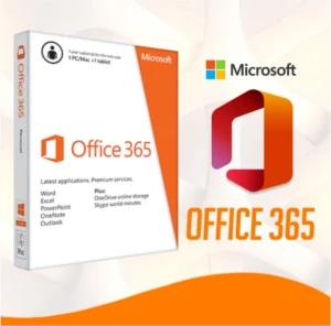 Office 365 5 Licenças - 1TB De HD Virtual Onedrive vitalício - Outros