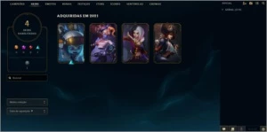 Conta League of Legends Diamante 4 LOL