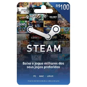 Gift Card R$ 100 - Steam