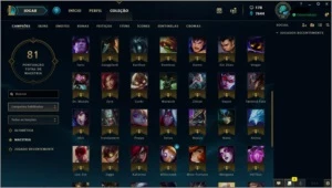 Conta lol level 30 - League of Legends