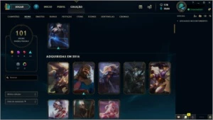 Conta lol level 30 - League of Legends