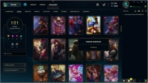 Conta lol level 30 - League of Legends