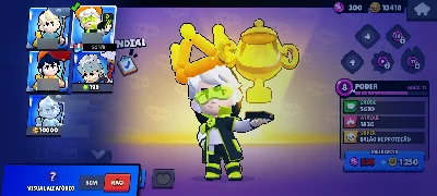 Conta de Brawl Stars Muito Rara