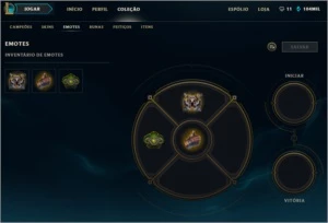 Conta (LOL) /Borda Platina III /134 skins/104 Essência azul/ - League of Legends