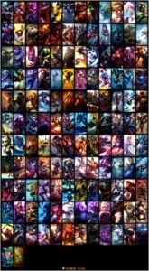 Conta (LOL) /Borda Platina III /134 skins/104 Essência azul/ - League of Legends