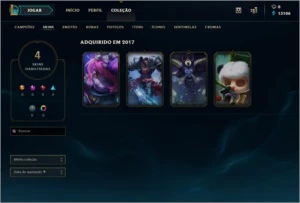 League Of Legends, Nivel 30  13k de essência LOL