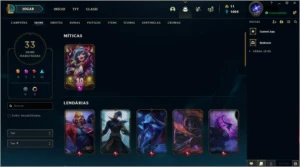 Conta lol gold 4 - League of Legends