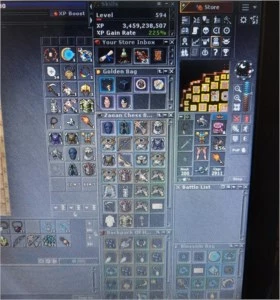 VENDO RP 590+ "ML 37" COM 15% DE LOYALTY + EK 267 FULL STORE - Tibia