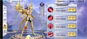 Conta competitiva top serv. 131 - Saint Seiya Awakening SSA