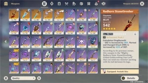 AR55, ITTO + CHIFRES, EULA + PINHOS, ZHONGLI, ALBEDO, RAIDEN - Genshin Impact
