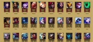 Conta diamante 5 / 24 skins /54 champs / 4 paginas de runas - League of Legends LOL