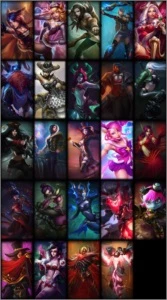 Conta diamante 5 / 24 skins /54 champs / 4 paginas de runas - League of Legends LOL
