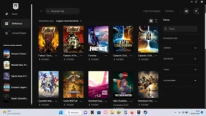 Conta epic games mais de 70 jogos pagos 