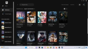 Conta epic games mais de 70 jogos pagos 