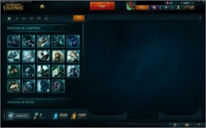 CONTA DIAMANTE 5 SEASON 6 - League of Legends LOL