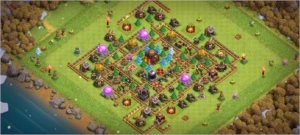 CV10 No Defense Coringa, vila rara - Clash of Clans