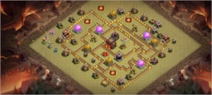 CV10 No Defense Coringa, vila rara - Clash of Clans