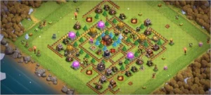 CV10 No Defense Coringa, vila rara - Clash of Clans
