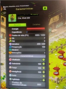 Contas Dofus Touch Server Brutas