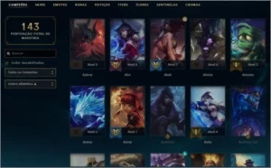 PROMO Conta LoL de 8 ANOS, Ouro em 2019,81 skins (23 legado) - League of Legends