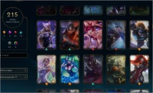 Conta de league of legends 162 skins LOL