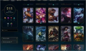Conta de league of legends 162 skins LOL