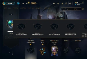 Conta Unranked com 35 Campeões e 6 Skins