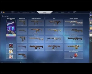 Conta Platina 3,com skins e com todos os Pass do episodio 1 - Valorant