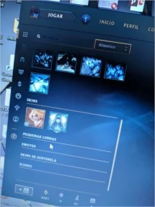 Conta Lol Gold IV 10 skins baratinha - League of Legends