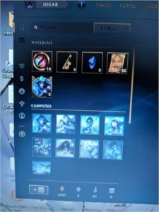 Conta Lol Gold IV 10 skins baratinha - League of Legends
