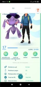 Conta Pokémon go lvl 17 - D014