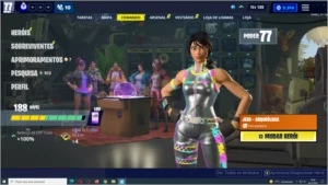 CONTA FORTNITE COM 44 SKINS, 5 MIL VBUCKS E SALVE O MUNDO