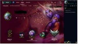 Conta Prata 3 - League of Legends LOL