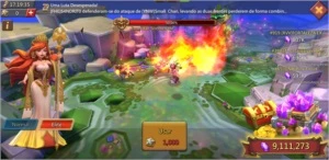 Lords Mobile 545M com elite.