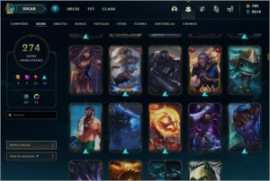CONTA LEAGUE OF LEGENDS TOP LOL