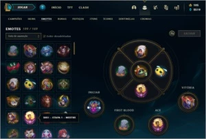 CONTA LEAGUE OF LEGENDS TOP LOL