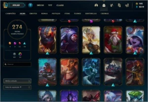 CONTA LEAGUE OF LEGENDS TOP LOL