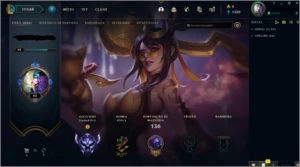 Conta smurf diamante - League of Legends LOL