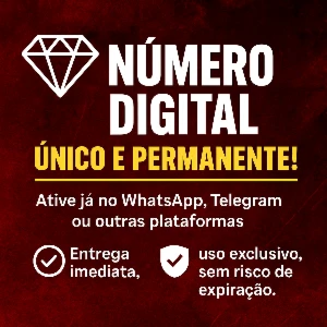 💎 Número Digital Único e Permanente!