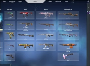 Conta Valorant COM SKINS e PASSES COMPLETOS - MMR Alto-