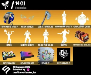 Conta Fortnite + 96 Skins + Machado Leviata