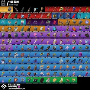 Conta Fortnite + 96 Skins + Machado Leviata