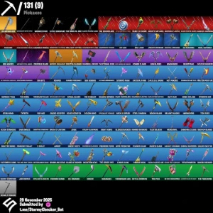 Conta Fortnite + 96 Skins + Machado Leviata